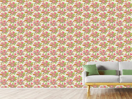 patterned-wallpaper-summer-flowers