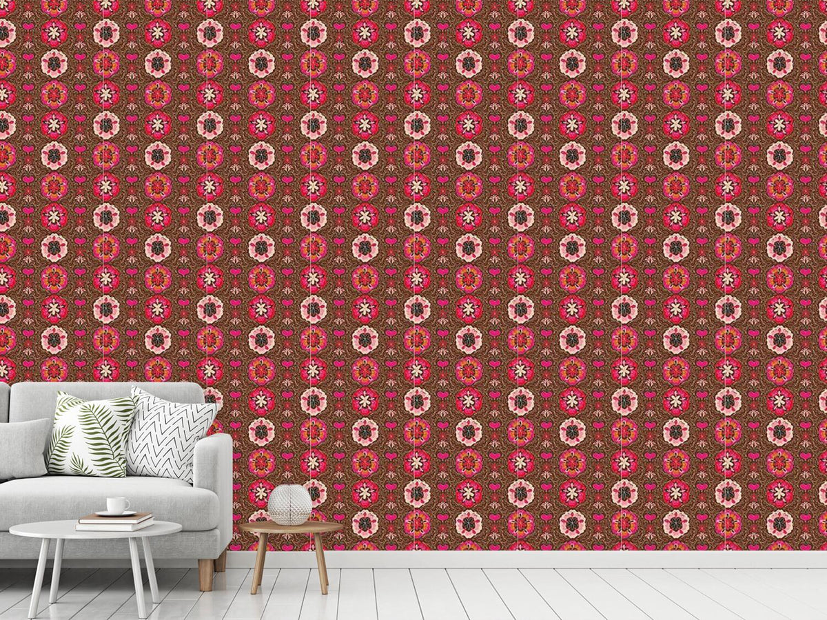 patterned-wallpaper-floralie-brown