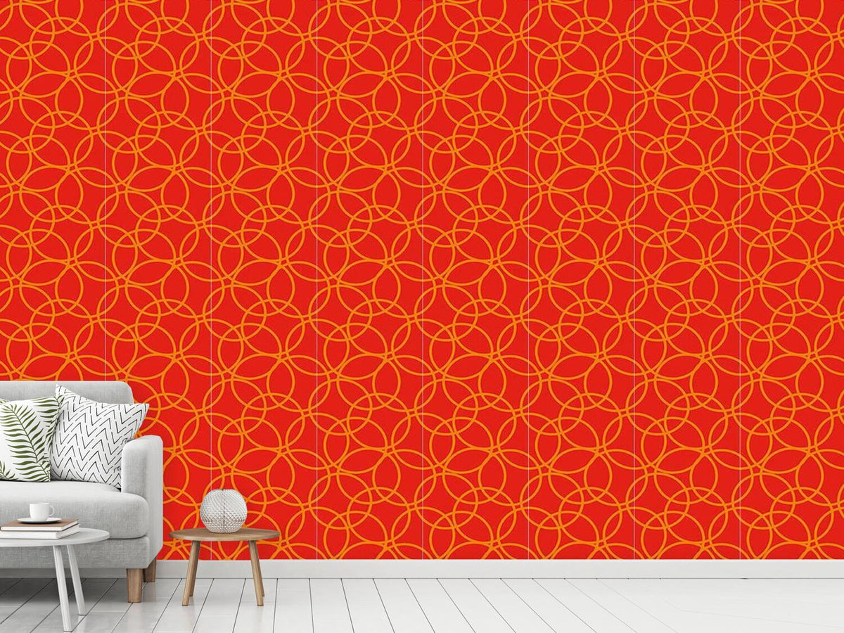 patterned-wallpaper-ring-free-red