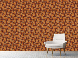 patterned-wallpaper-maze-rusty