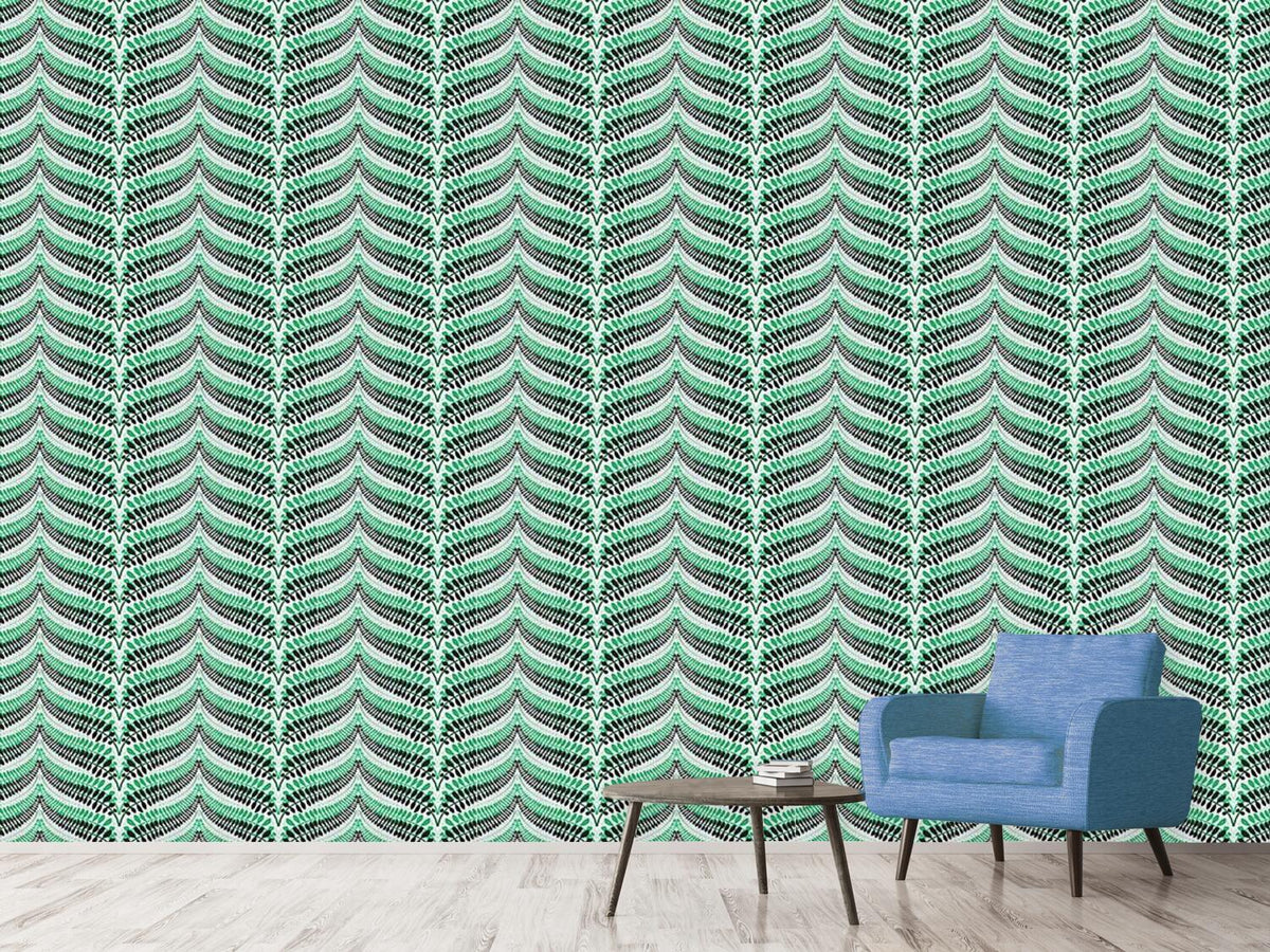 patterned-wallpaper-fern-chevron