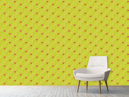 patterned-wallpaper-hummingbird