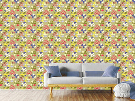 patterned-wallpaper-candy-green