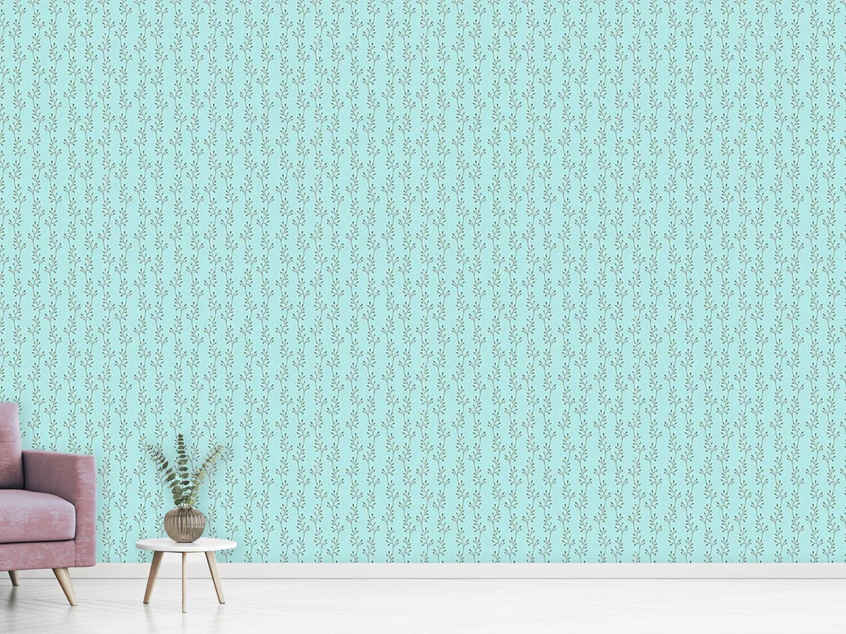 patterned-wallpaper-crassula-succulent