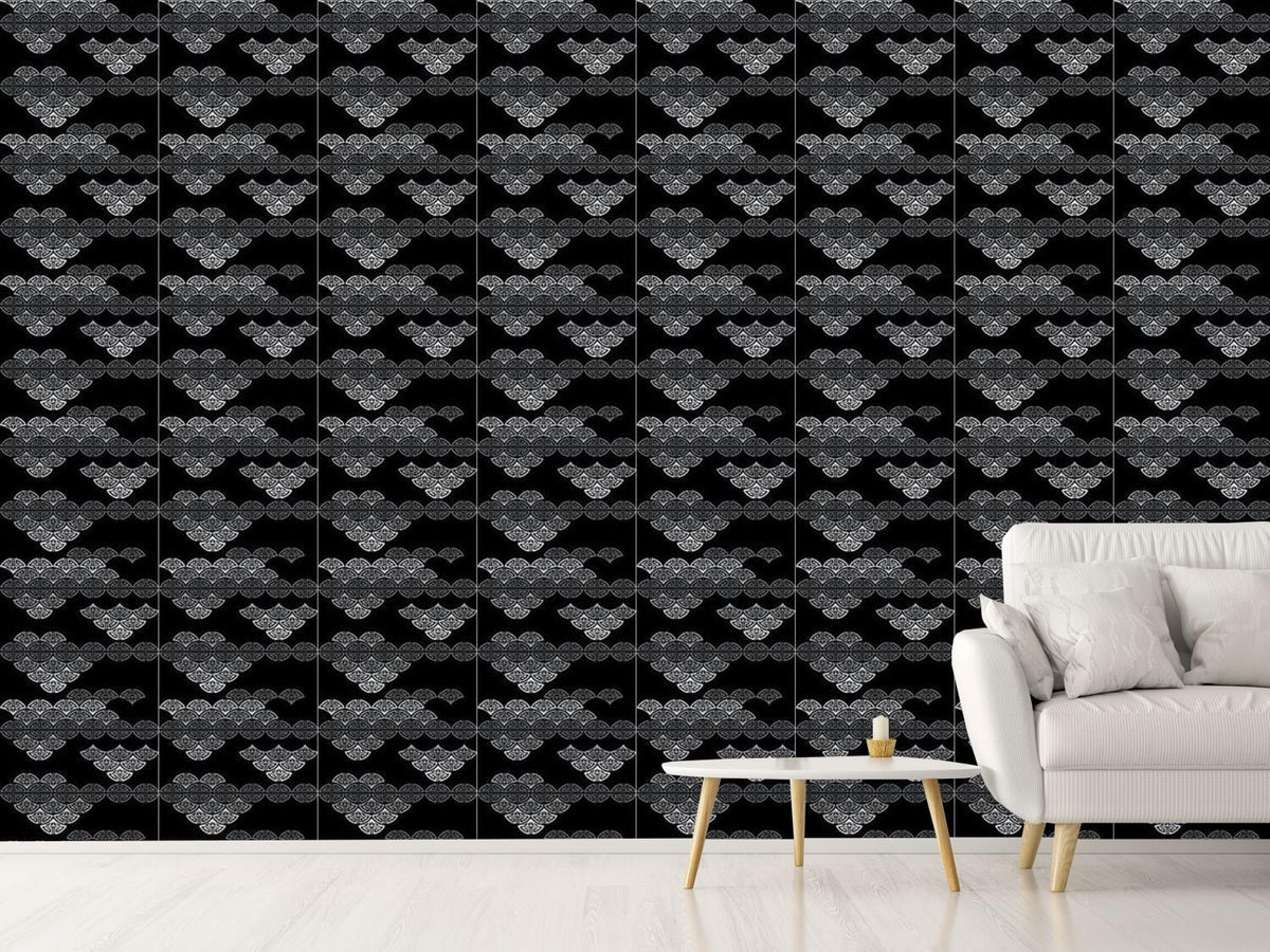 patterned-wallpaper-sea-of-clouds-black