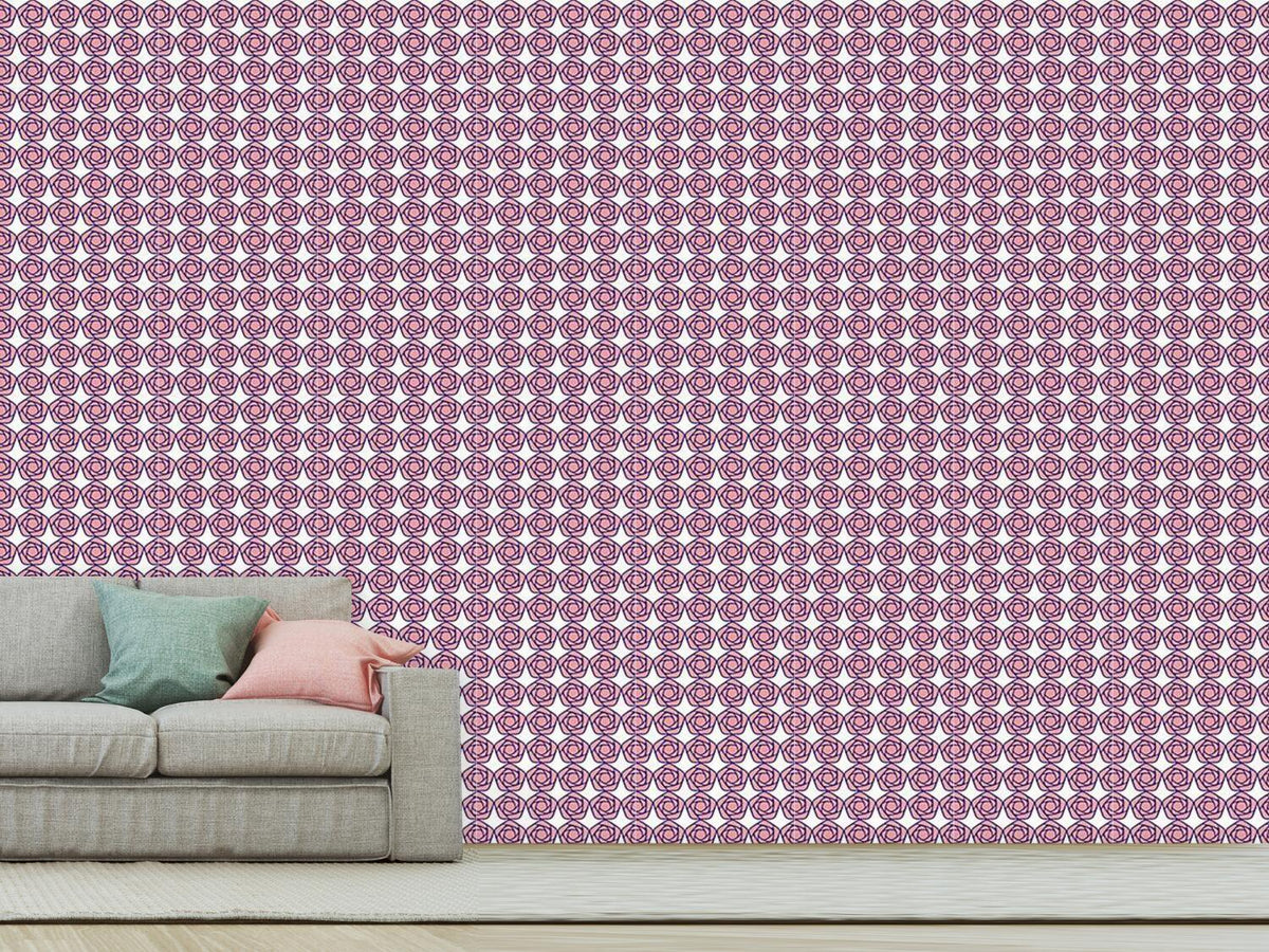 patterned-wallpaper-geometric-blossoms