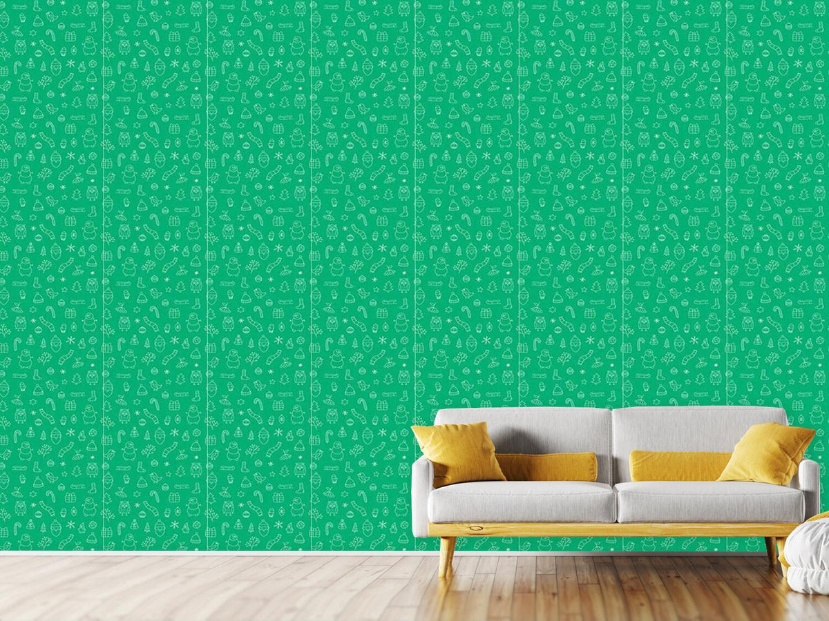 patterned-wallpaper-merry-christmas-time