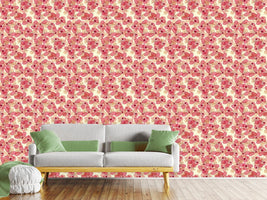 patterned-wallpaper-blossom-rain-on-the-veranda