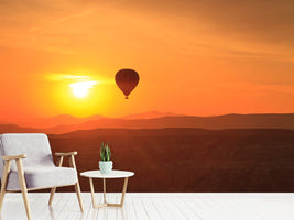 photo-wallpaper-hot-air-balloon-at-sunset