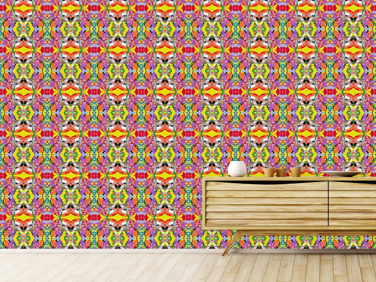 patterned-wallpaper-colored-glass-mosaic