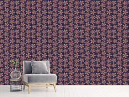 patterned-wallpaper-art-nouveau-blossoms